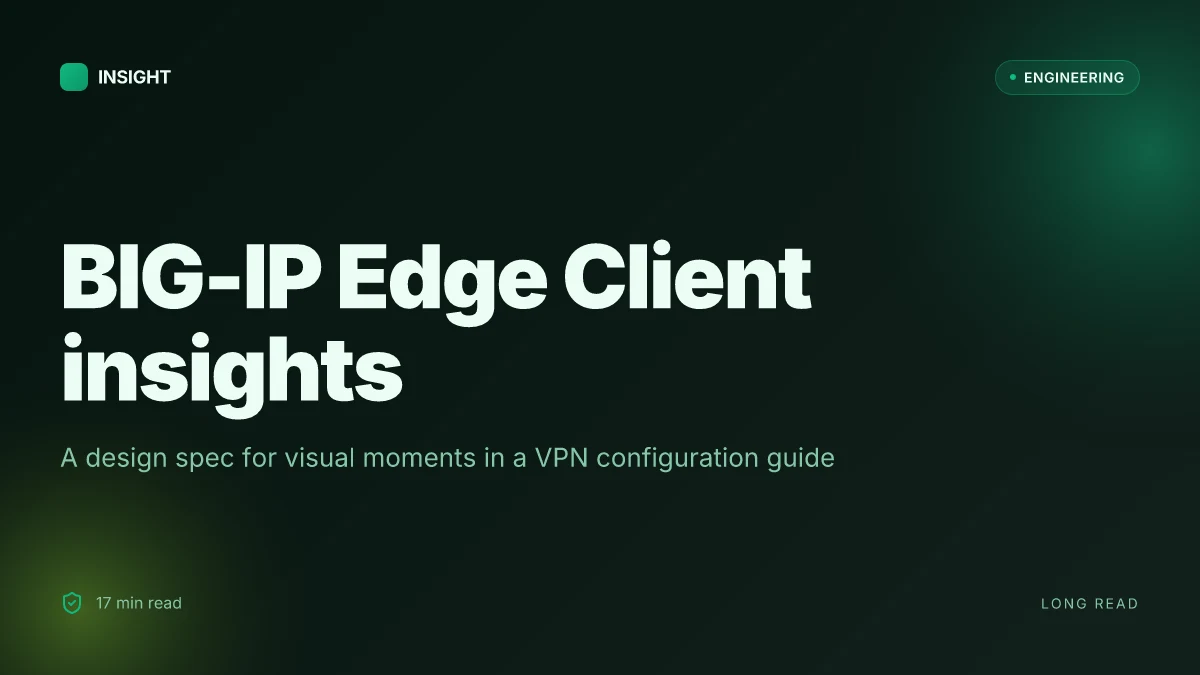 F5 client vpn configuration guide: install, set up, and use the BIG-IP SSL VPN client