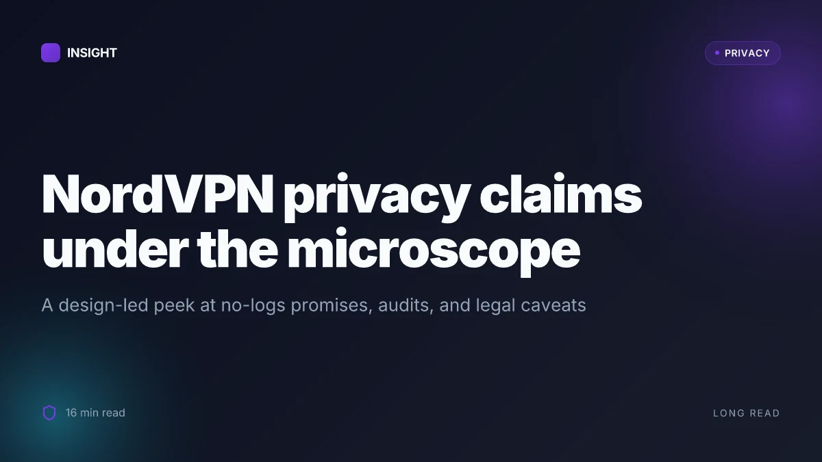 Does nordvpn sell your data the honest truth: a deep dive into privacy, data handling, and what it means for you