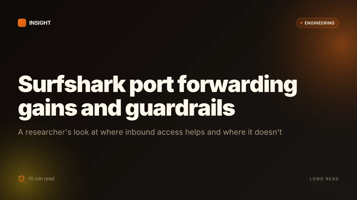 Surfshark vpn port forwarding: the ultimate guide to getting it right